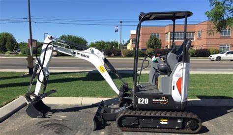 bobcat mini excavator e20 for sale|bobcat mini excavator size chart.